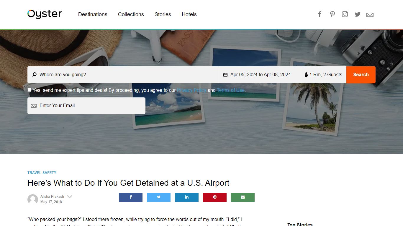 Here’s What to Do If You Get Detained at a U.S. Airport
